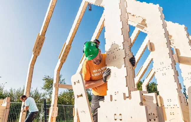 Monteren van een Wikihouse - Maarten Feenstra