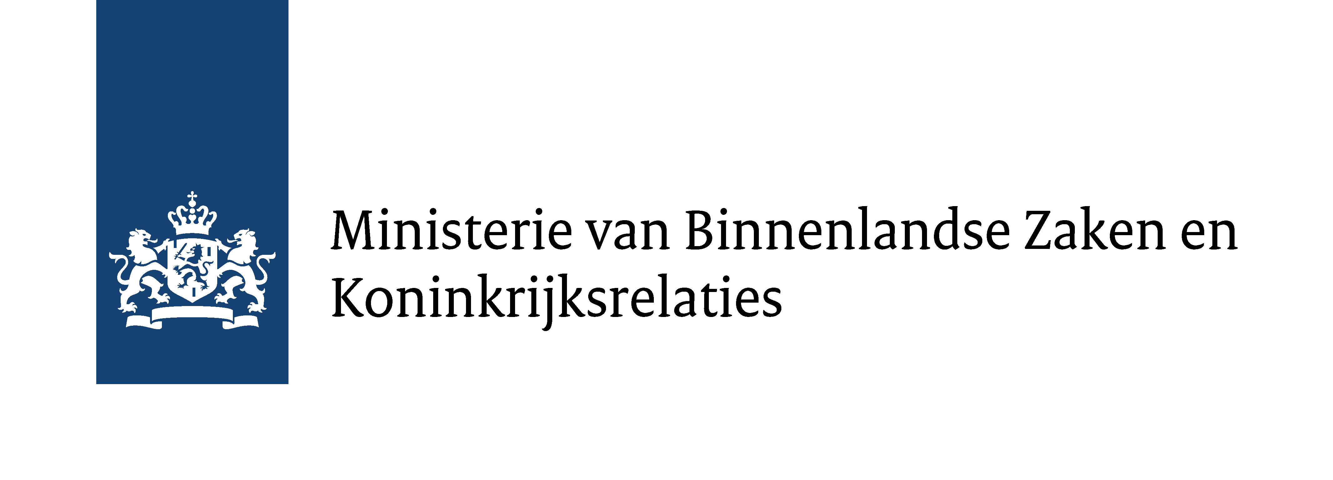 Logo Ministerie van Binnenlandse Zaken en Koninkrijksrelaties