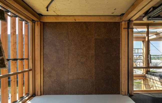 Binnenwand van The Natural Pavillion, credits: Scagliola Brakkee